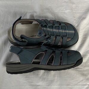 Barefoot Freedom Drew Element Fisherman Cushioned Sandals Womens Size 8W